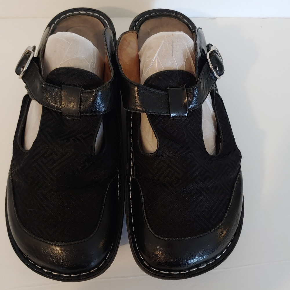 Alegria by PG Lite Black Slip On 10 11